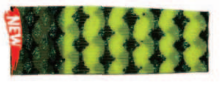 8807-104 Watermelon / Chartreuse with Green Scale