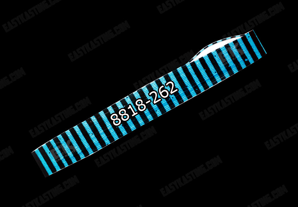 8818-262 Blue \ Black Stripe (wider)