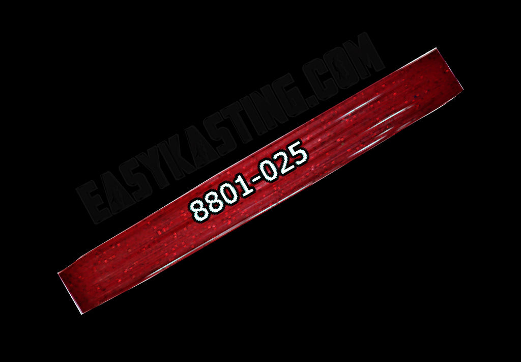 8801-025 Red with Red Flake