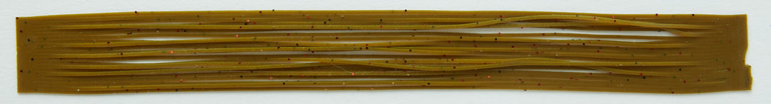 Dark Pumpkin Jig Skirt Tabs / Red Flake 8801-104