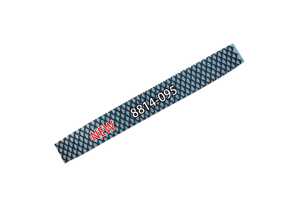 8814-095 Clear with Blue Flake Baitfish