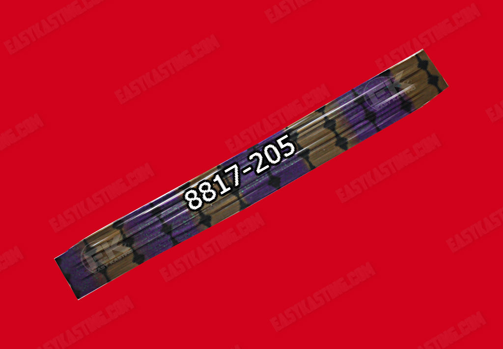 8817-205 Pumpkin \ Purple Barbwire