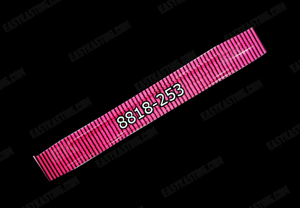 8818-253 Pink \ Black Stripe