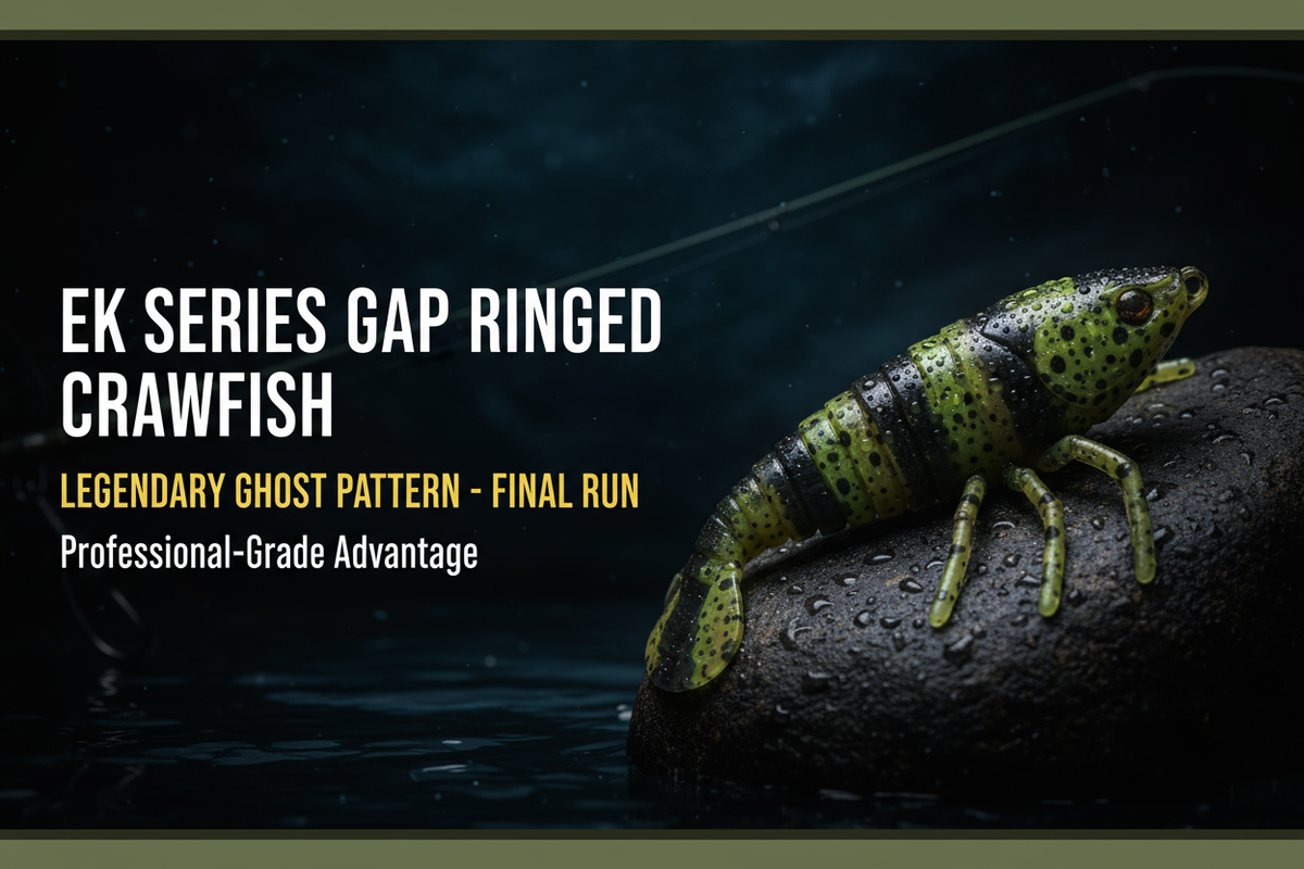 EK Series Gap Ringed Crawfish Hero Banner