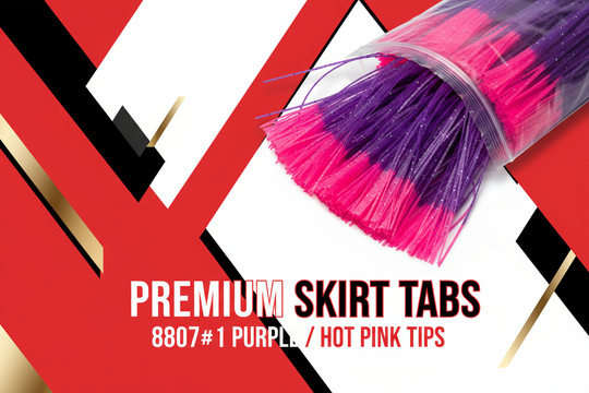 8807-#1 Purple / Hot Pink Tips
