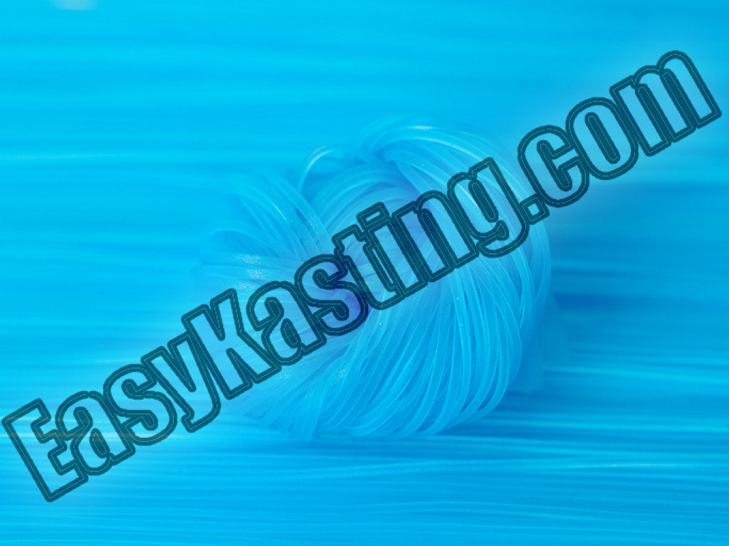 Unleash Oceanic Majesty with 8801-016 Sea Blue No-Flake Skirt Tabs from Easy Kasting