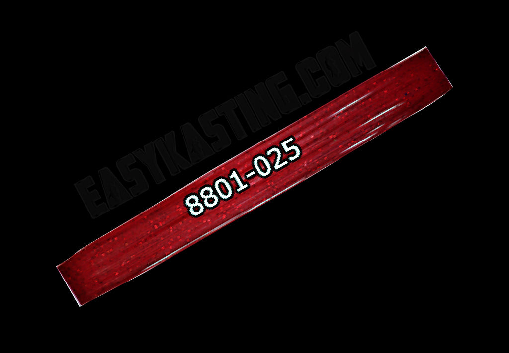 8801-025 Red / Red Flake
