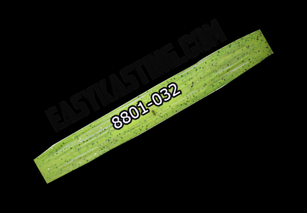 8801-032 Chartreuse / Silver Flake