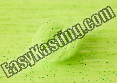8801-035 Chartreuse / Silver & Grn Flake