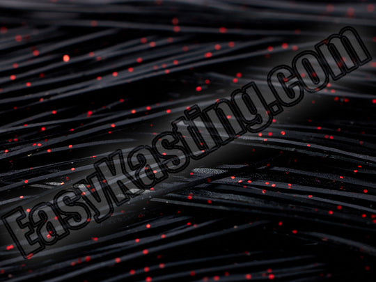 8801-065 Black Red Flake