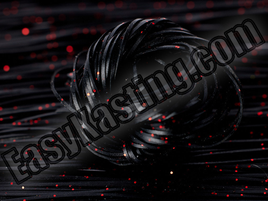 8801-065 Black Red Flake