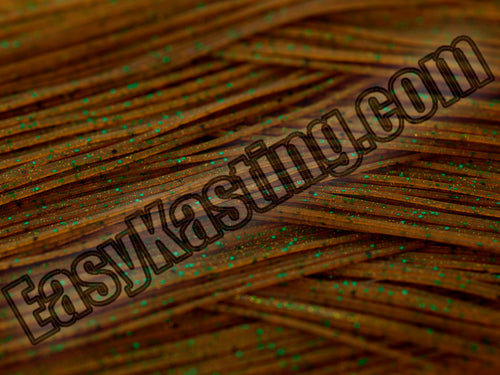 8801-099 Grn Pumpkin / Green & Gold Flake