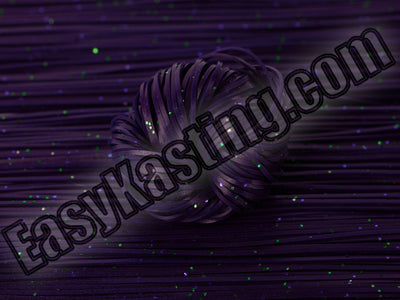 8801-185 Dark Purple / Green & Purple