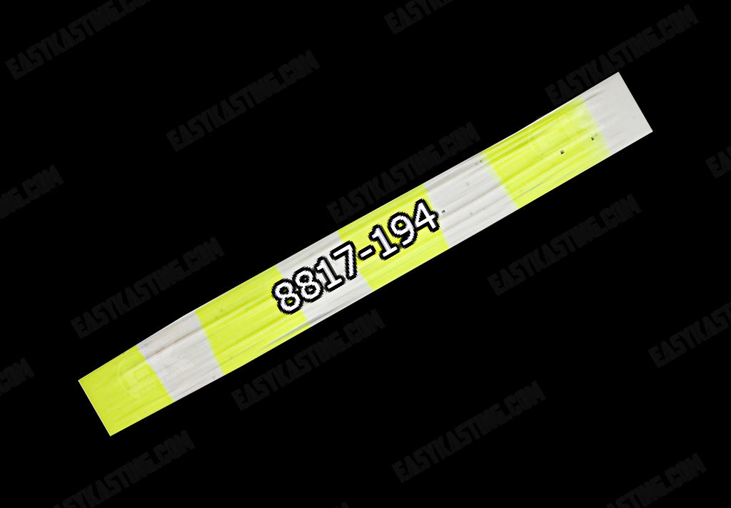 8817-194 		Chartreuse \ White