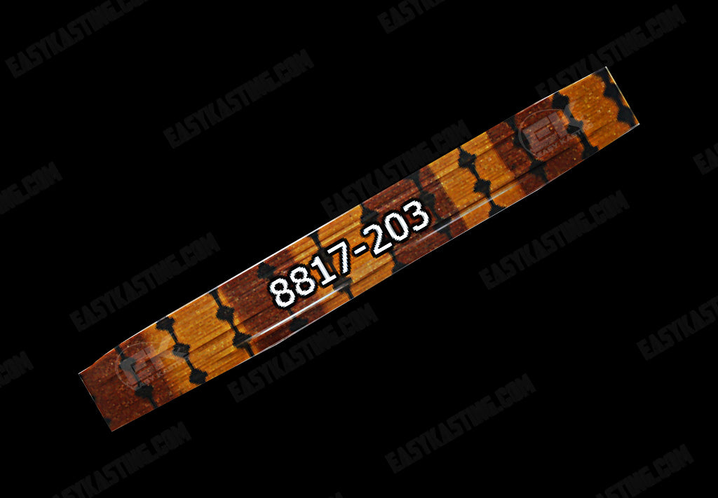 8817-203 Brown \ Orange Barbwire