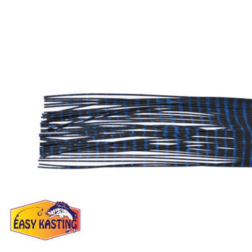 Reptile Rubber Black with Blue Print
