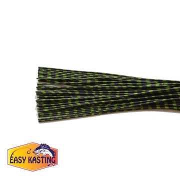 Reptile Rubber Black with Chartreuse Print