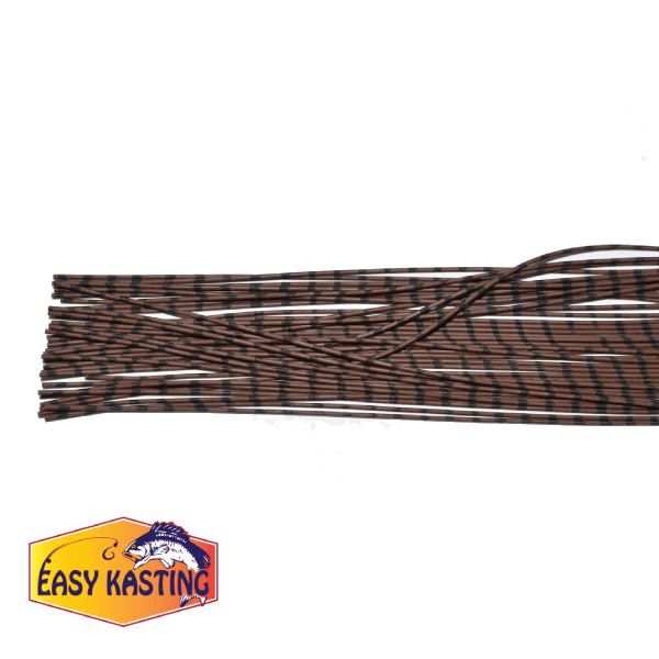 Medium Reptile Rubber Brown with Black Print-D-03