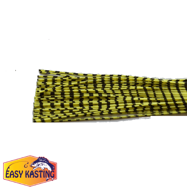 Medium Reptile Rubber Chartreuse with Black Print-C-03