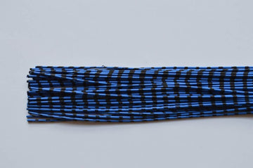 Reptile Rubber Blue with Black Print