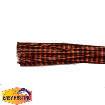 Reptile Rubber Brown with Orange Print