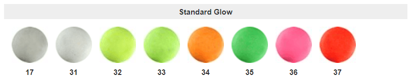 Pro Tech Standard Glows – Powder Paint