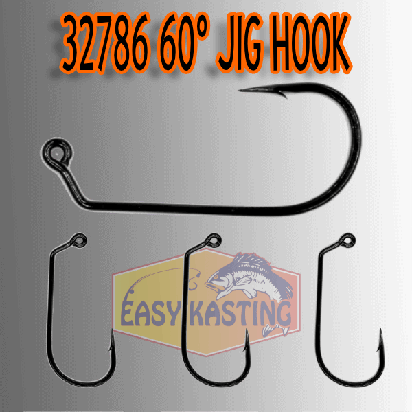 Mustad 32786 60° Degree BLN Jig Hook
